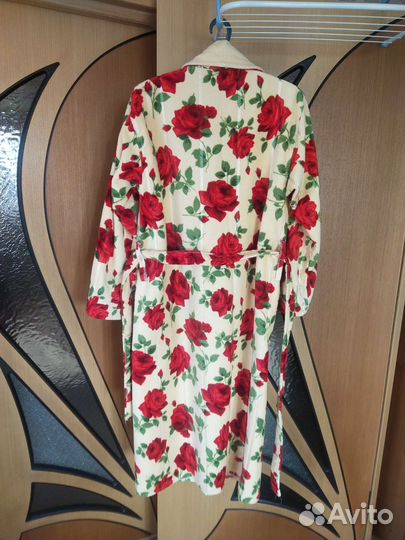 Халат махровый х/б