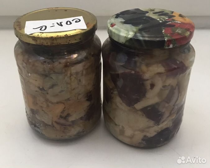 Грибочки маринованные, соленые