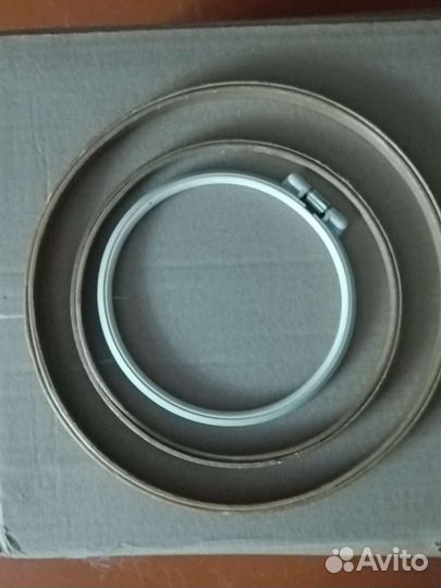 Пяльцы для вышивания 28,20,15см диаметр