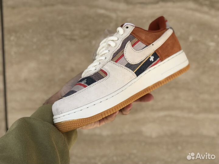 Кроссовки Nike Air Force 1 Purce Brown