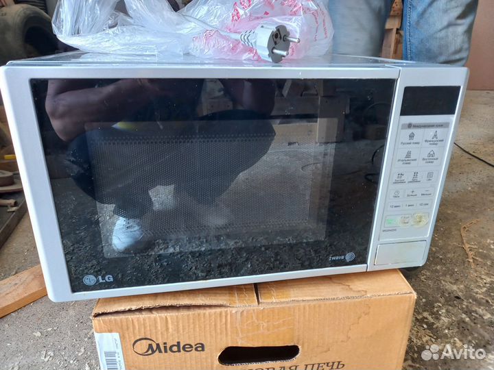 Микроволновка бу lg