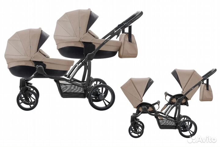 Коляска 3 в 1 bebetto42