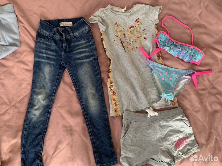 Вещи для девочки 122-128 летние