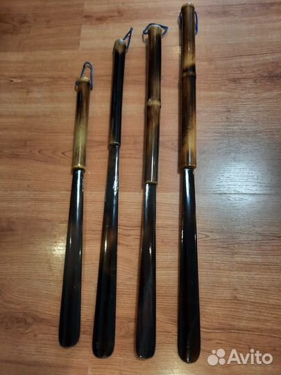 Ложка для обуви из Бамбука