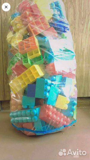 Большие Кубики 175 шт набор