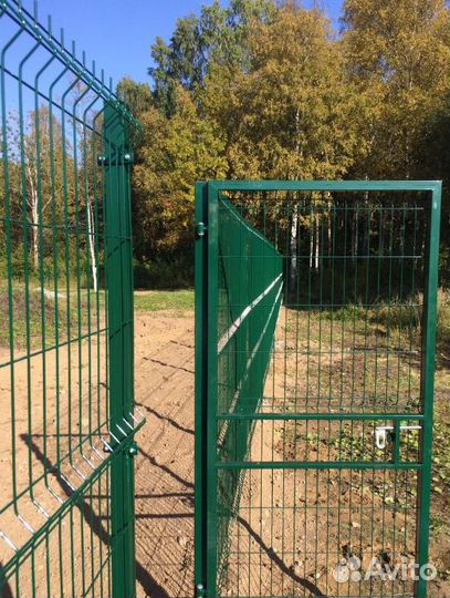 Забор из 3D сетки цена под ключ