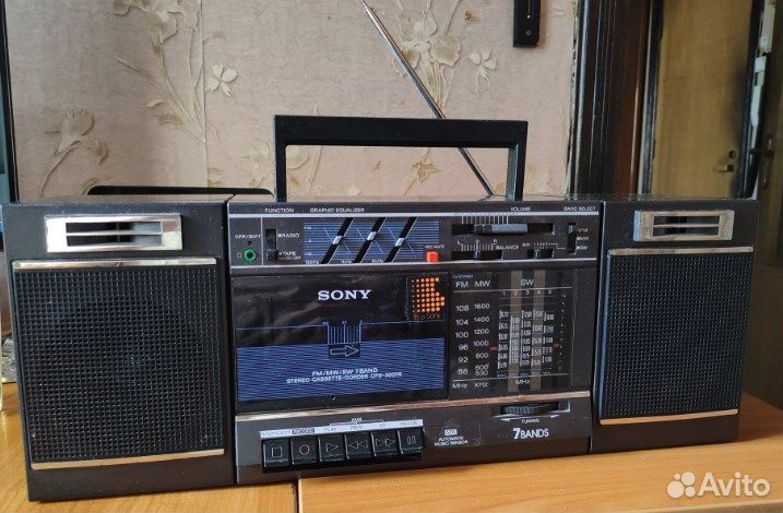 Кассетный магнитофон sony CFS 3000S