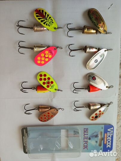 Блесна вертушки *blue FOX *