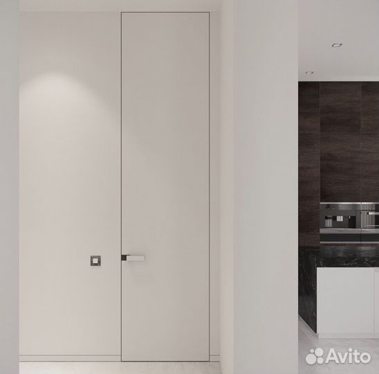 Скрытые двери межкомнатные