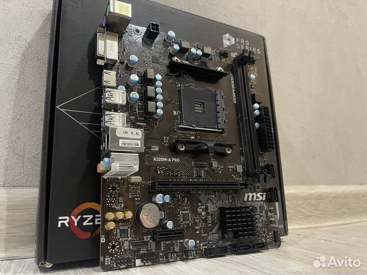 Материнская плата MSI A320M - A Pro AM4