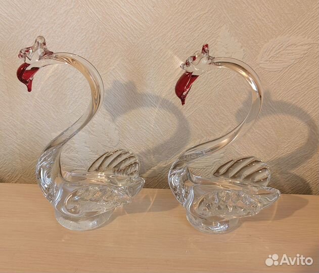 Хрусталь лебеди, рог