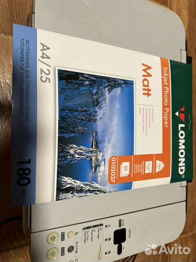 Принтер canon pixma mp252
