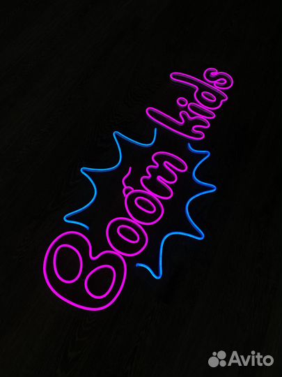 Вывеска из гибкого неона