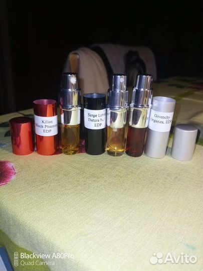 Отливанты оригинальной парфюмерии