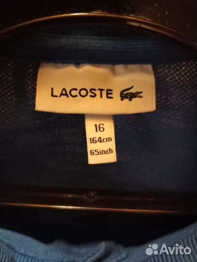 Поло lacoste