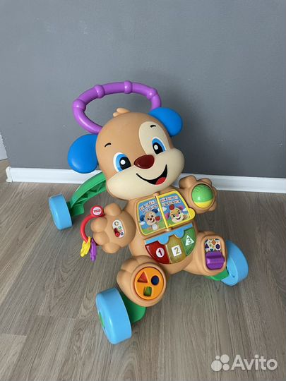 Ходунки каталка Fisher Price Ученый Щенок