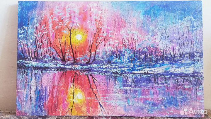 Картина 56*35см масло