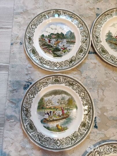 Настенная тарелка Англия Mason s