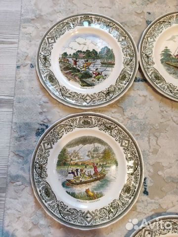 Настенная тарелка Англия Mason s