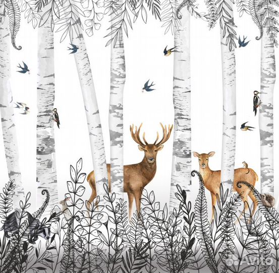 Детские фотообои 