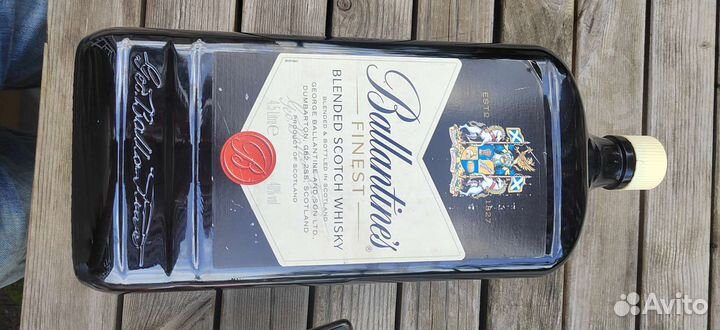 Коллекционная бутылка ballantie's finest 4,5 л