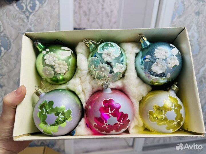 Набор елочных игрушек