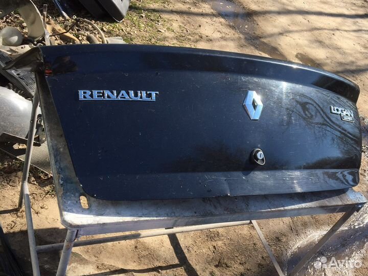 Крышка багажника renault logan 1 рестайлинг