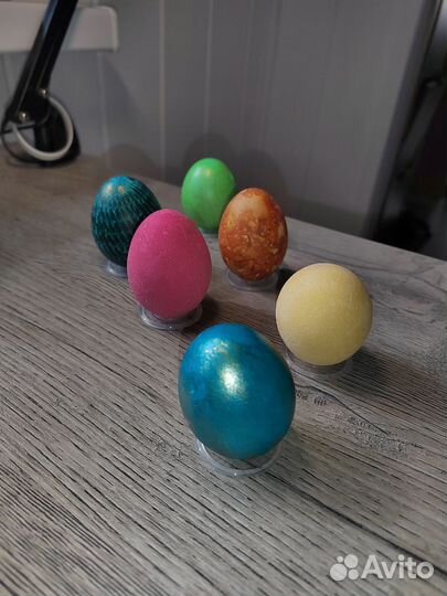 Яйца крашеные к пасхе