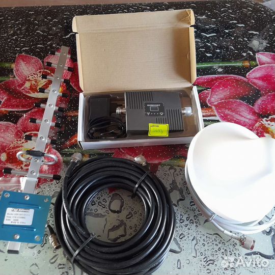 Комплект усилитель сигнала Lintratek KW16L-DCS