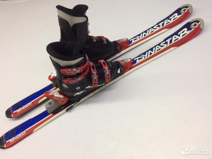 Продаю горные лыжи и горнолыжные ботинки