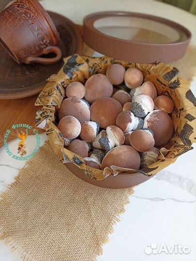 Зефирные пельмени и грибы подарок мужчине