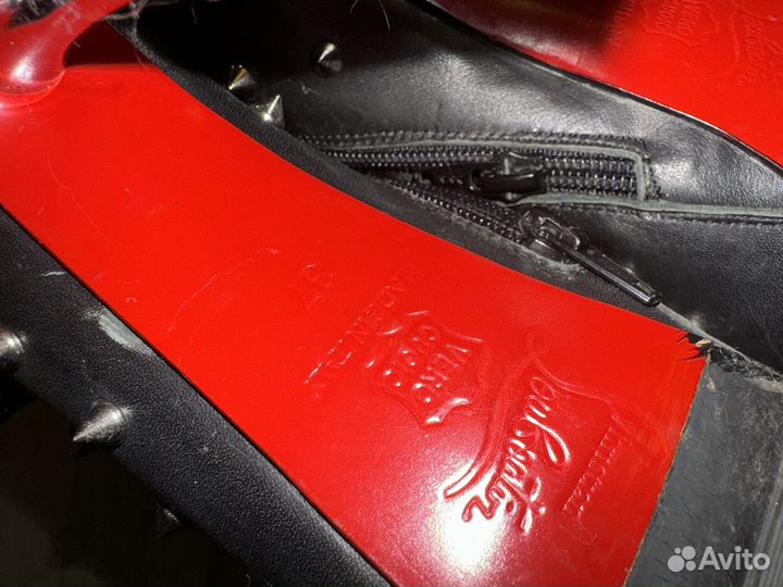 Ботильоны christian louboutin оригинал