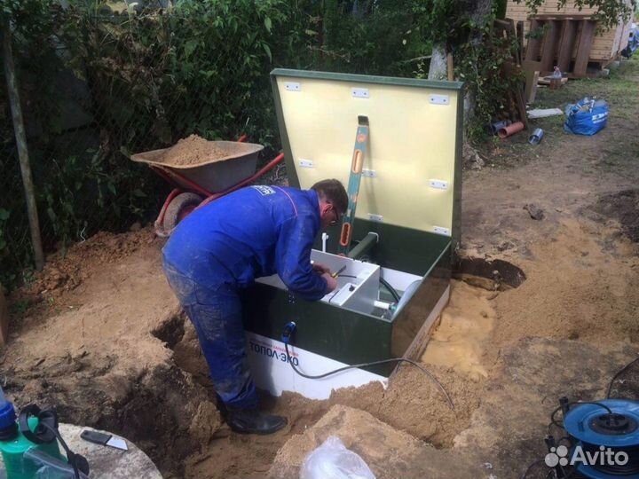 Септик эко Астра 3 дренажный