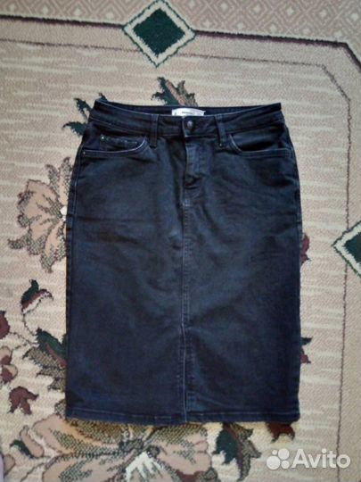 Джинсовая юбка Mango,S