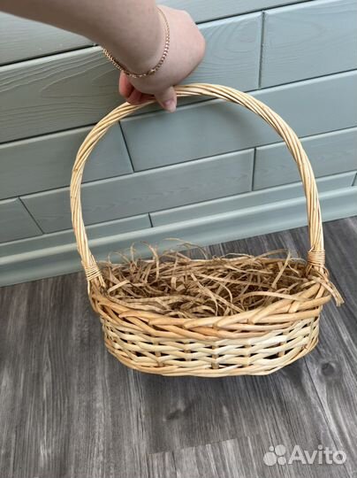 Корзина плетеная