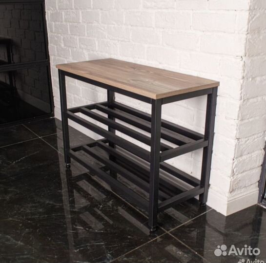 Обувница в прихожую лофт