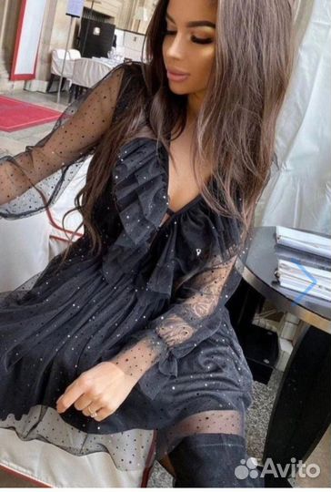 Платье женское праздничное 44