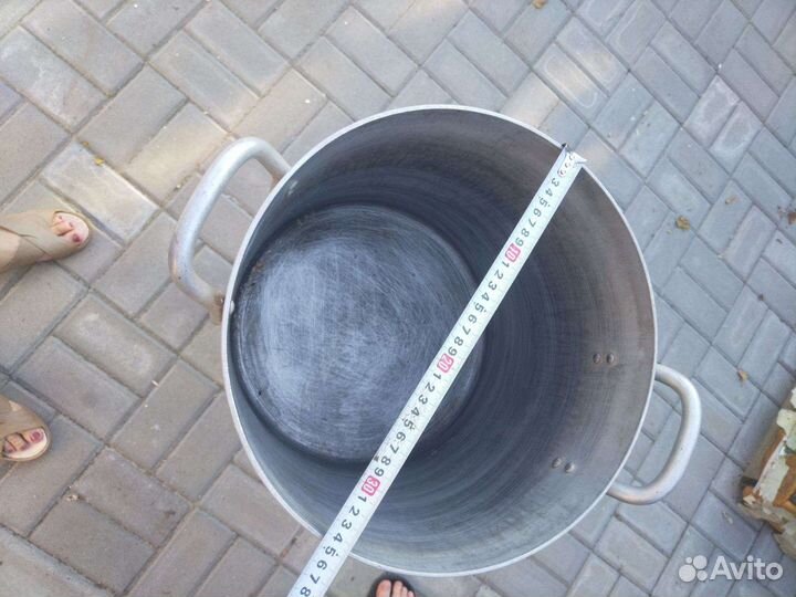 Кастрюля алюминиевая