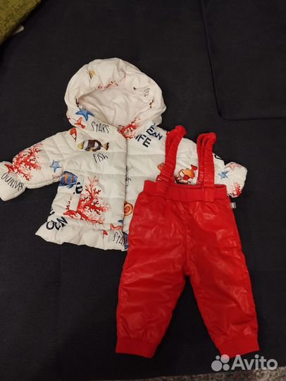 Костюм демисезонный для девочки 74-80