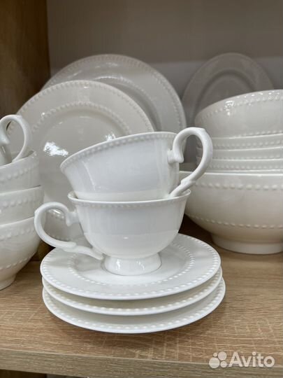 Столовый и чайный сервиз 38 пред