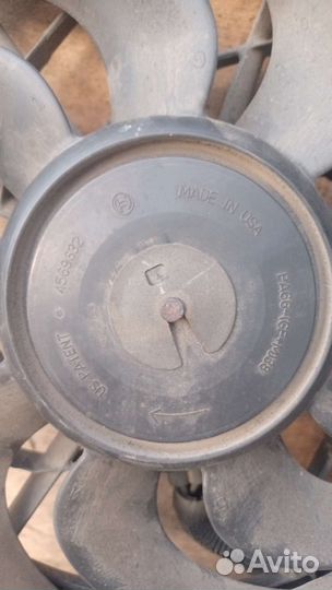 Вентилятор охлаждения Волга Сайбер