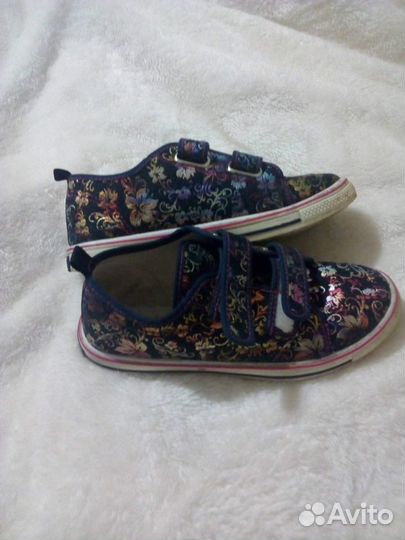 Мокасины джинсовые