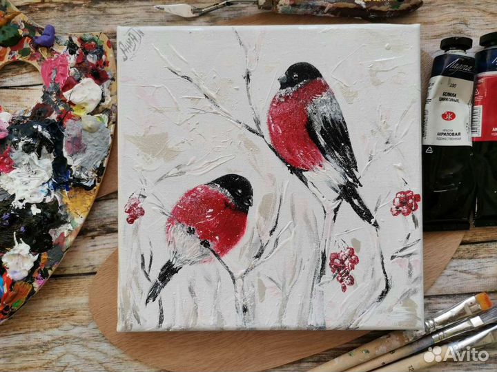 Миниатюрные картины в интерьер