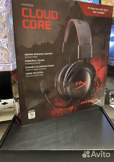 Наушники hyperx cloud core