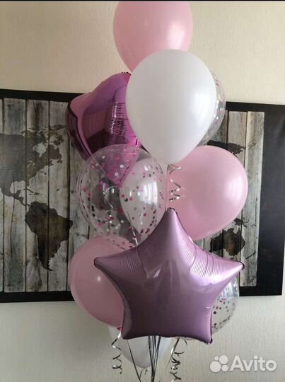 Воздушные шары гелиевые