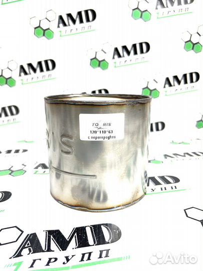 Пламегаситель автомобильный для глушителя 120-110