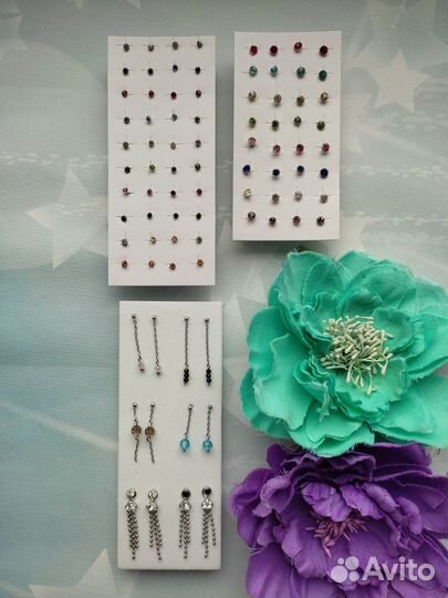 Серьги для кукол