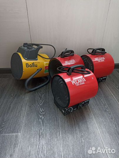 Тепловая пушка газовая, электрическая. Аренда