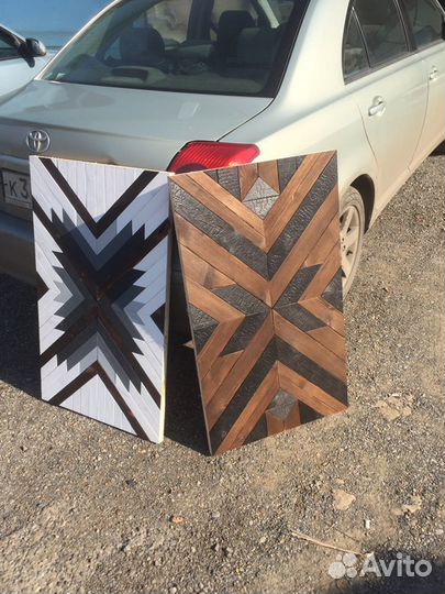 Картина, панно из дерева