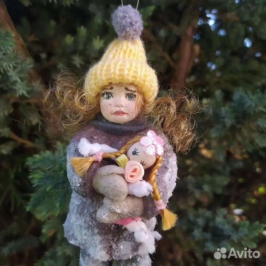 Ватная игрушка